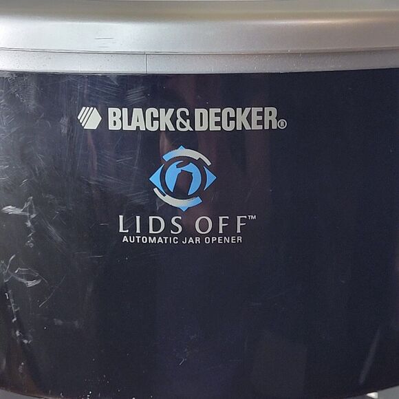 Black & Decker Lids Off Automatic Jar Opener Release Black Grey Cat#JW200 - Picture 9 of 12